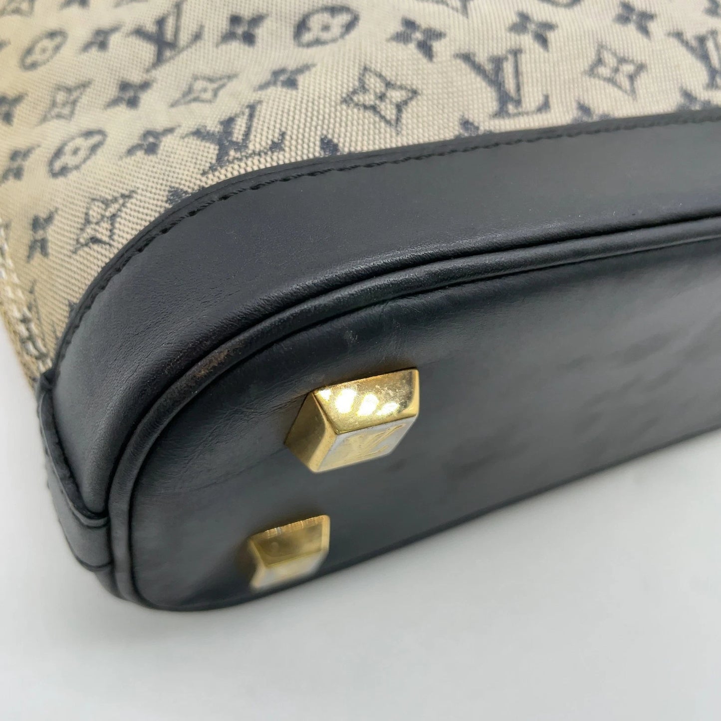 Original/Auth Louis Vuitton - Mini Alma O mit Staubbeutel - Klassisch - Monogramm