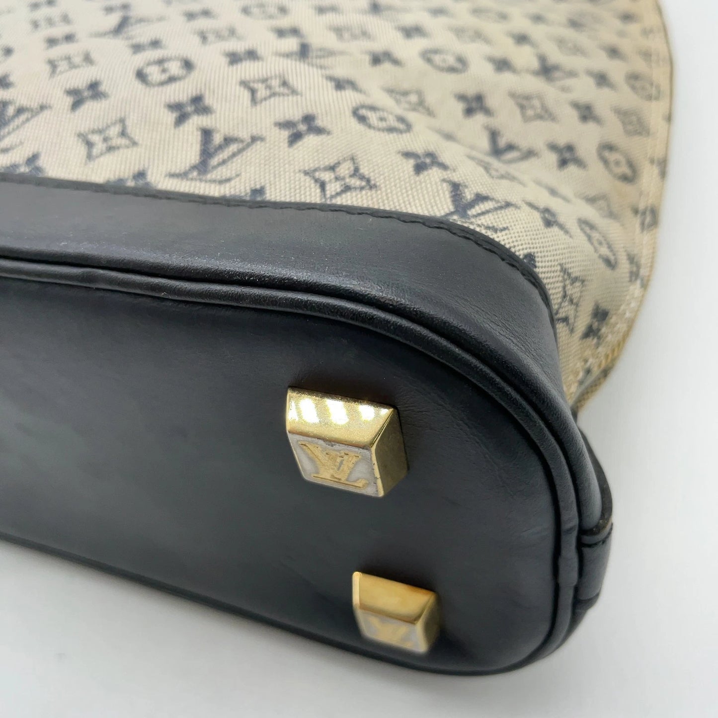 Original/Auth Louis Vuitton - Mini Alma O mit Staubbeutel - Klassisch - Monogramm