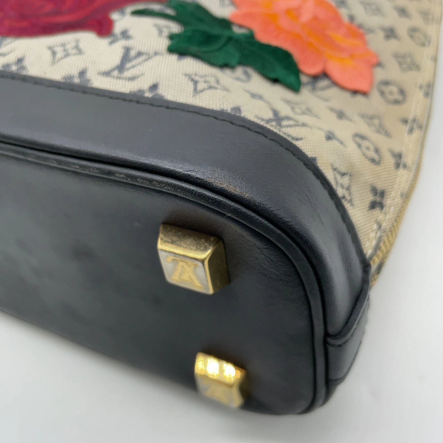 Original/Auth Louis Vuitton - Mini Alma O mit Staubbeutel - Klassisch - Monogramm