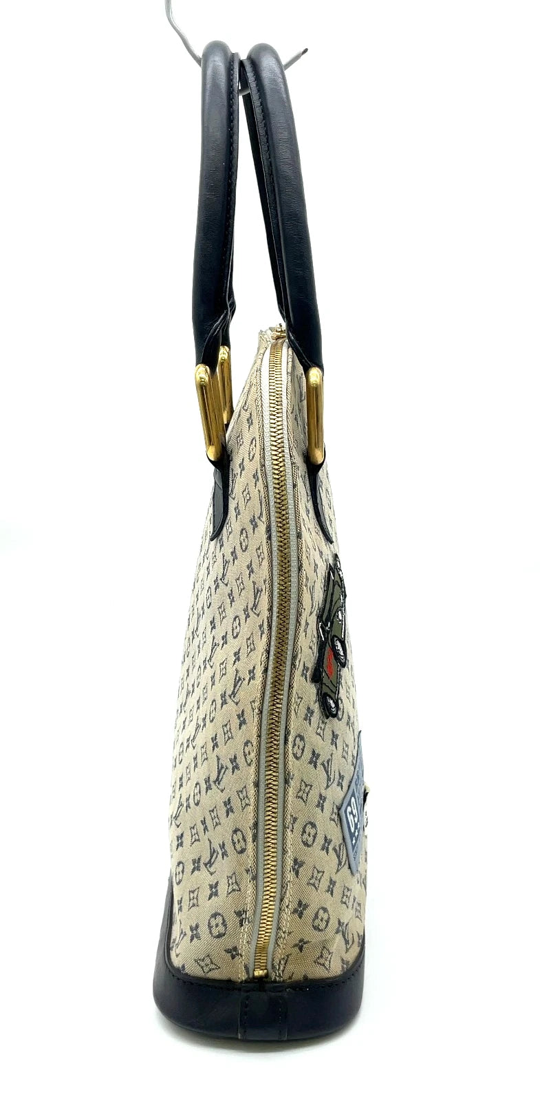 Original/Auth Louis Vuitton - Mini Alma O mit Staubbeutel - Klassisch - Monogramm