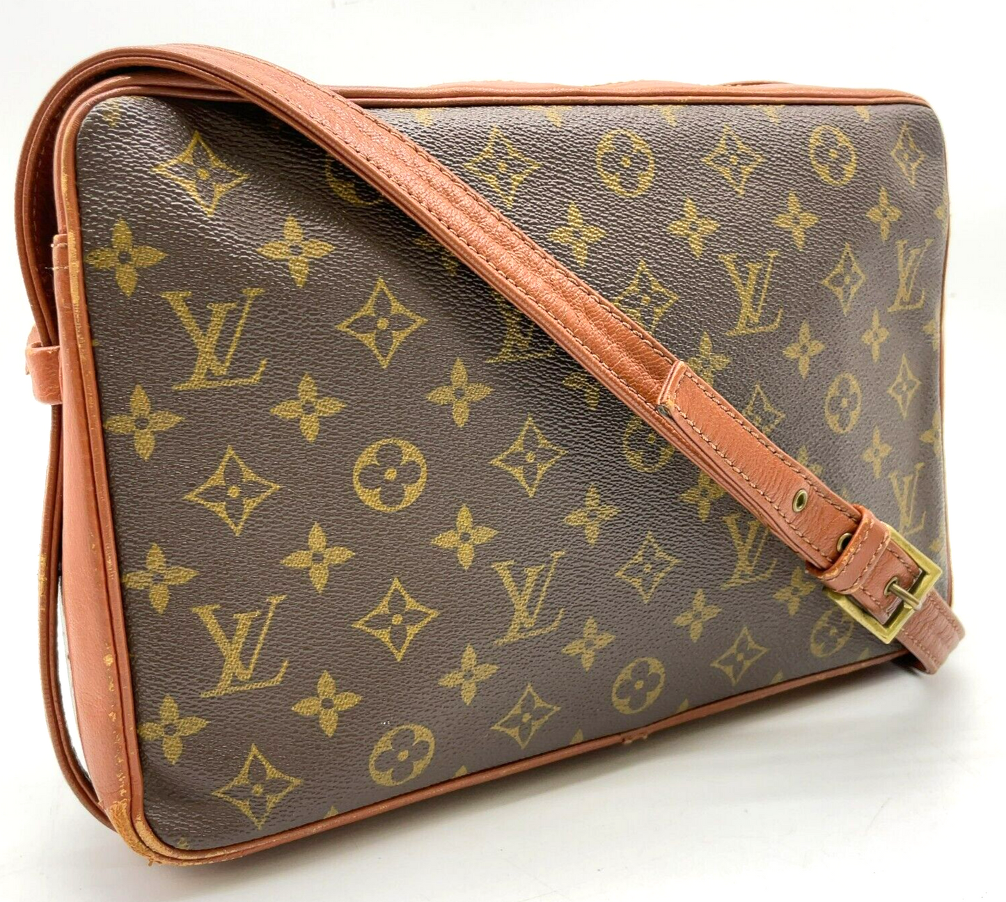 Original/Auth Louis Vuitton - Sac Bandouliere 30 Umhängetasche - Monogramm