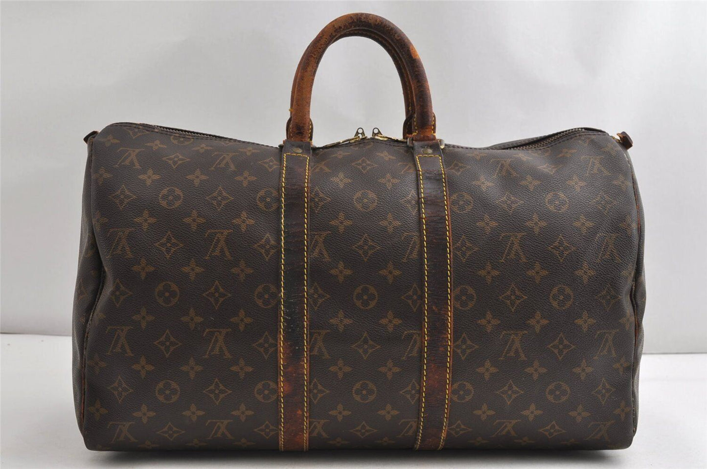 Original/Auth Louis Vuitton - Keepall 45 Tasche - Klassisch - Monogramm