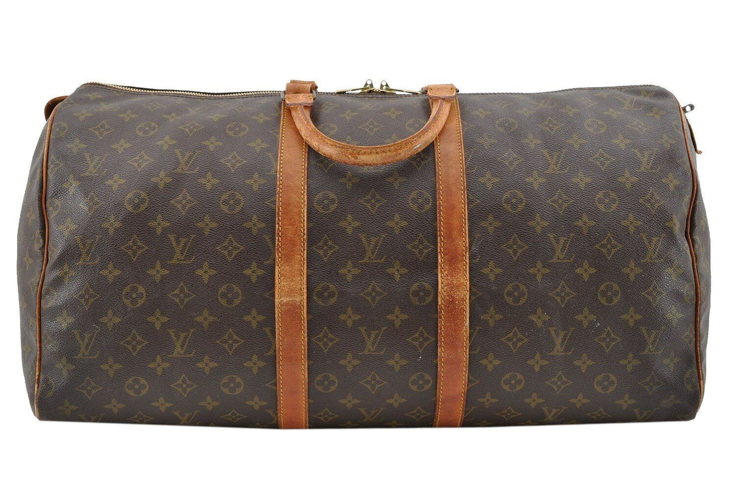 Original/Auth Louis Vuitton - Keepall 55 Tasche - Klassisch - Monogramm