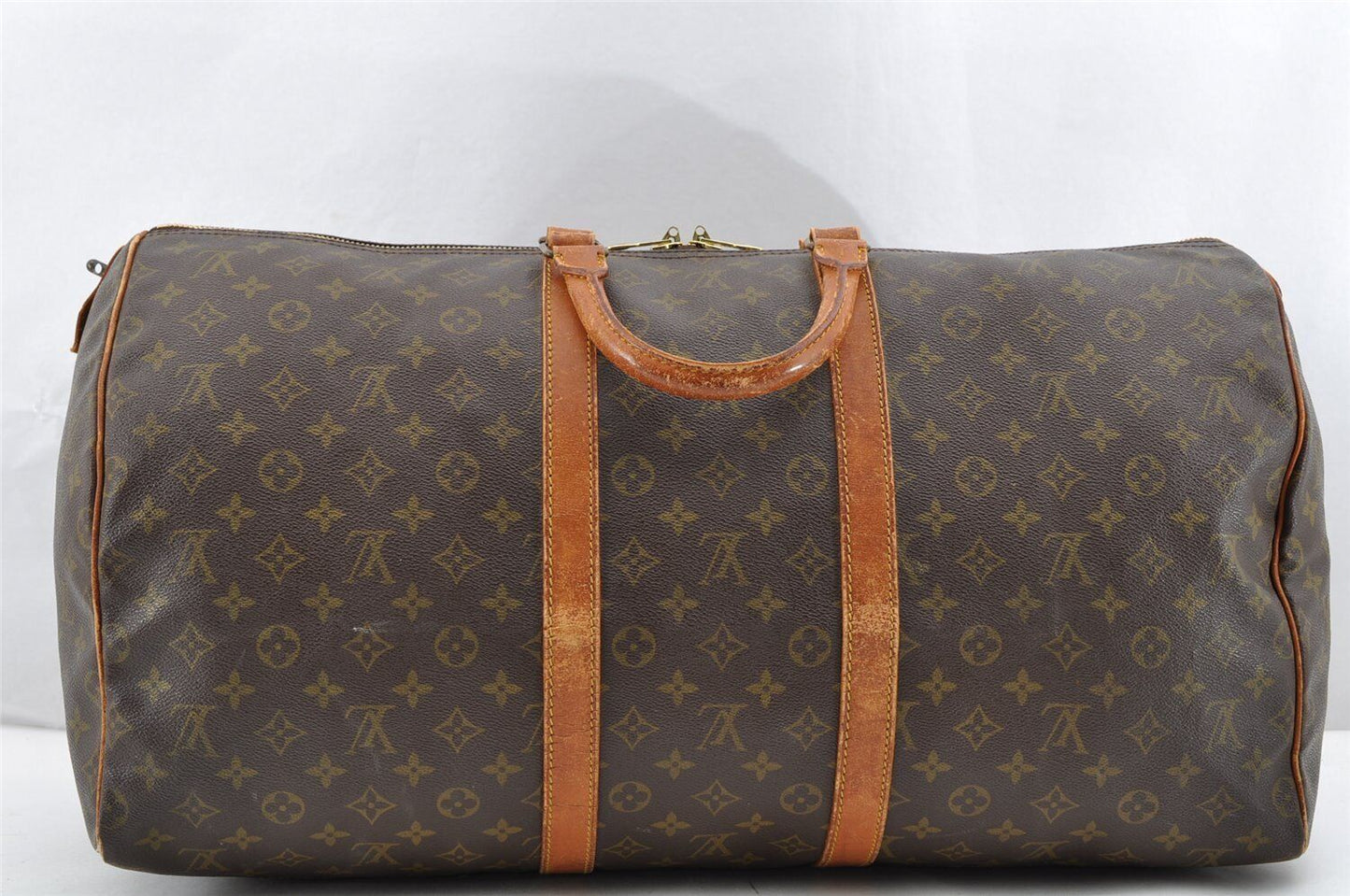 Original/Auth Louis Vuitton - Keepall 55 Tasche - Klassisch - Monogramm