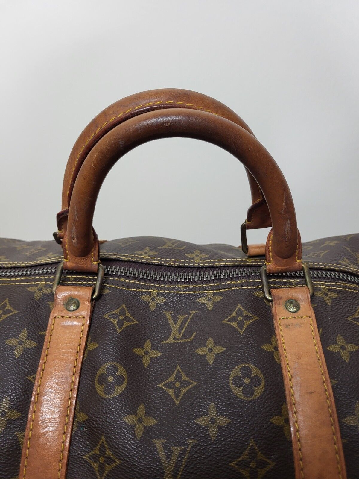 Original/Auth Louis Vuitton - Keepall 60 Boston Tasche - Klassisch - Monogramm