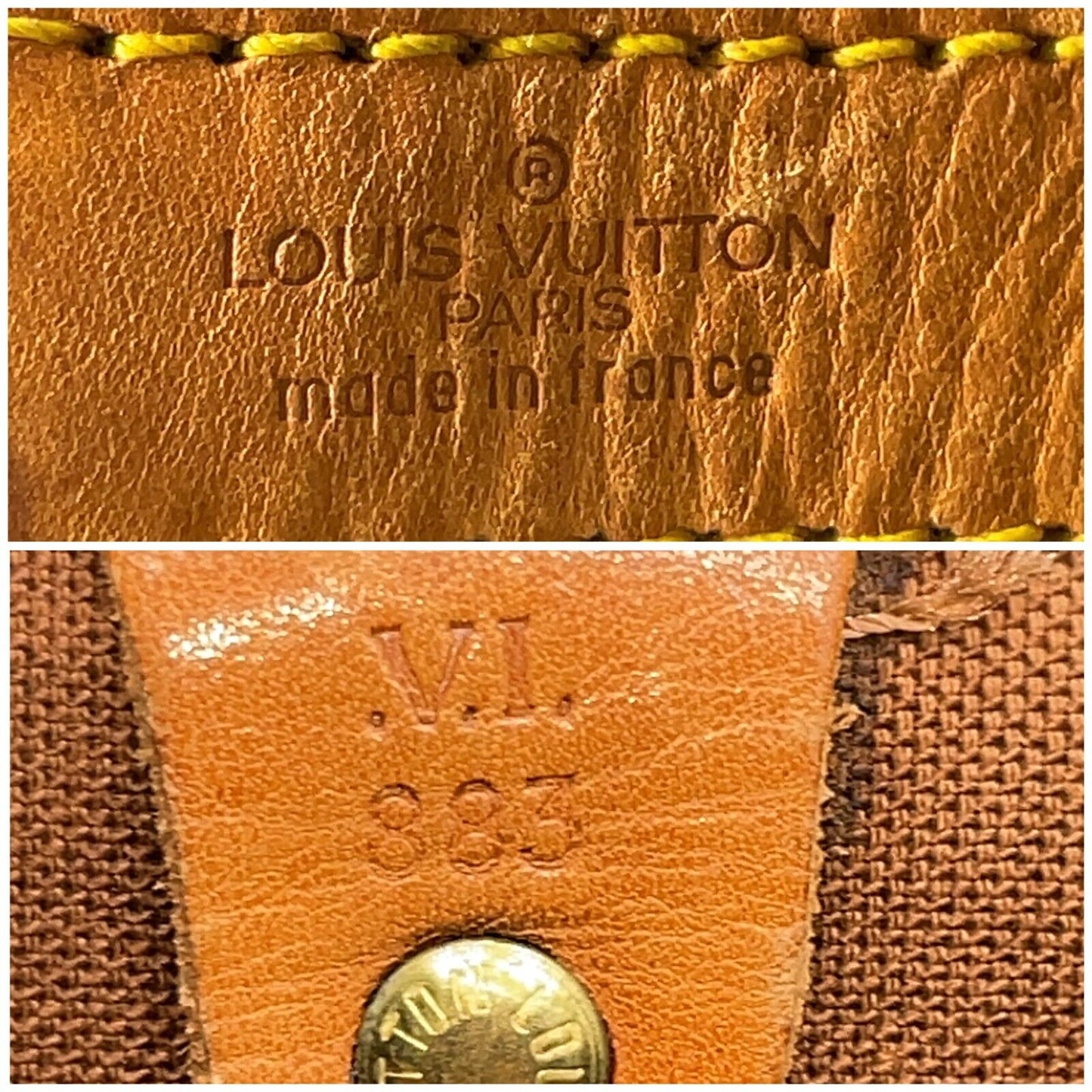 Original/Auth Louis Vuitton - Keepall Bandouliere 60 - Klassisch - Monogramm