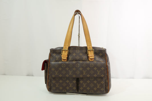 Original/Auth Louis Vuitton - Multipli Cite Schultertasche - Klassisch - Monogramm