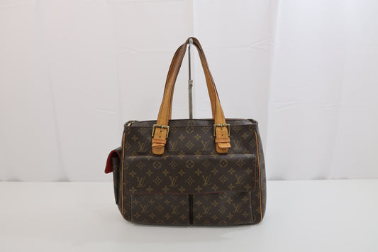 Original/Auth Louis Vuitton - Multipli Cite Schultertasche - Klassisch - Monogramm