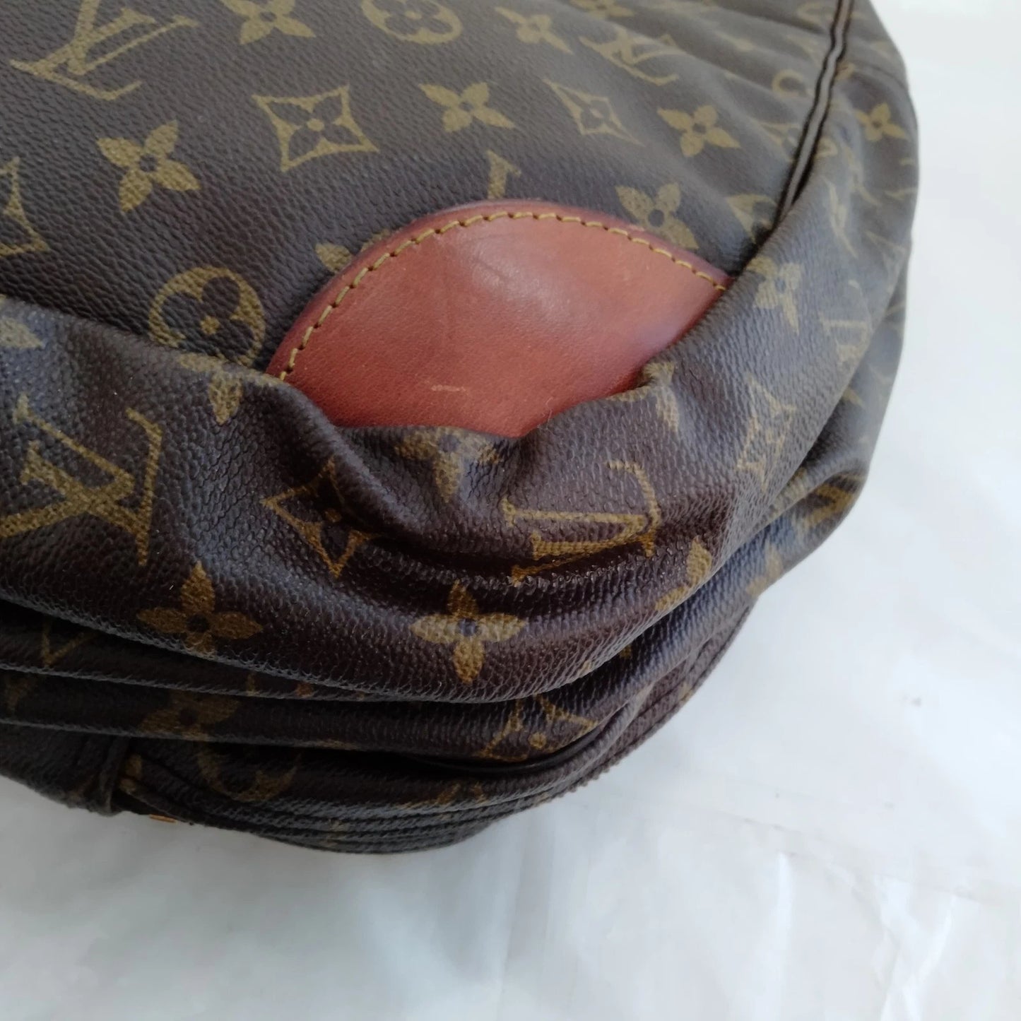 Original/Auth Louis Vuitton - Sac Trowa Posh 55 Boston Bag / Reise - Monogramm