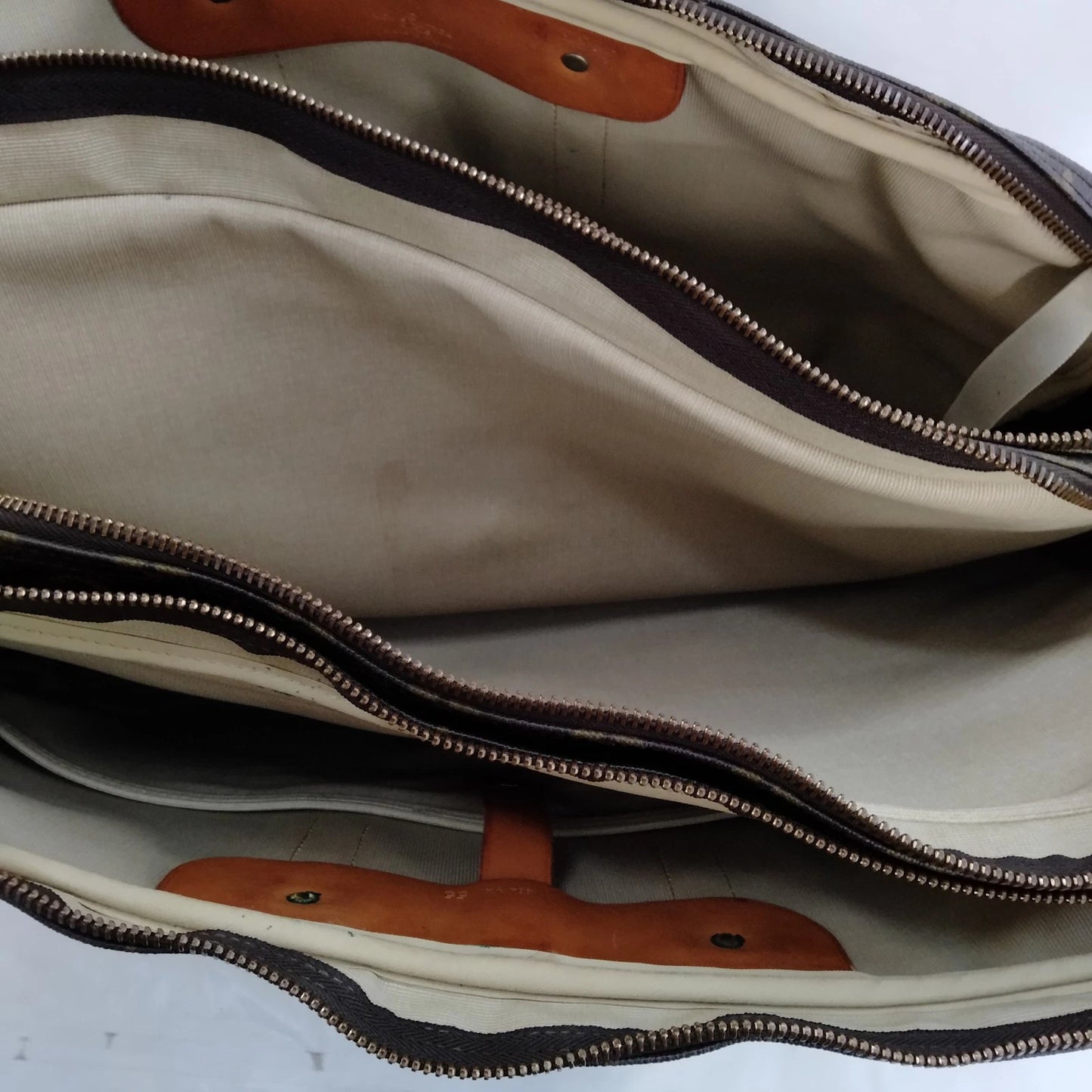 Original/Auth Louis Vuitton - Sac Trowa Posh 55 Boston Bag / Reise - Monogramm