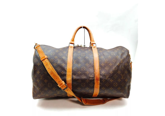 Original/Auth Louis Vuitton - Keepall Bandouliere 50 - Klassisch - Monogramm