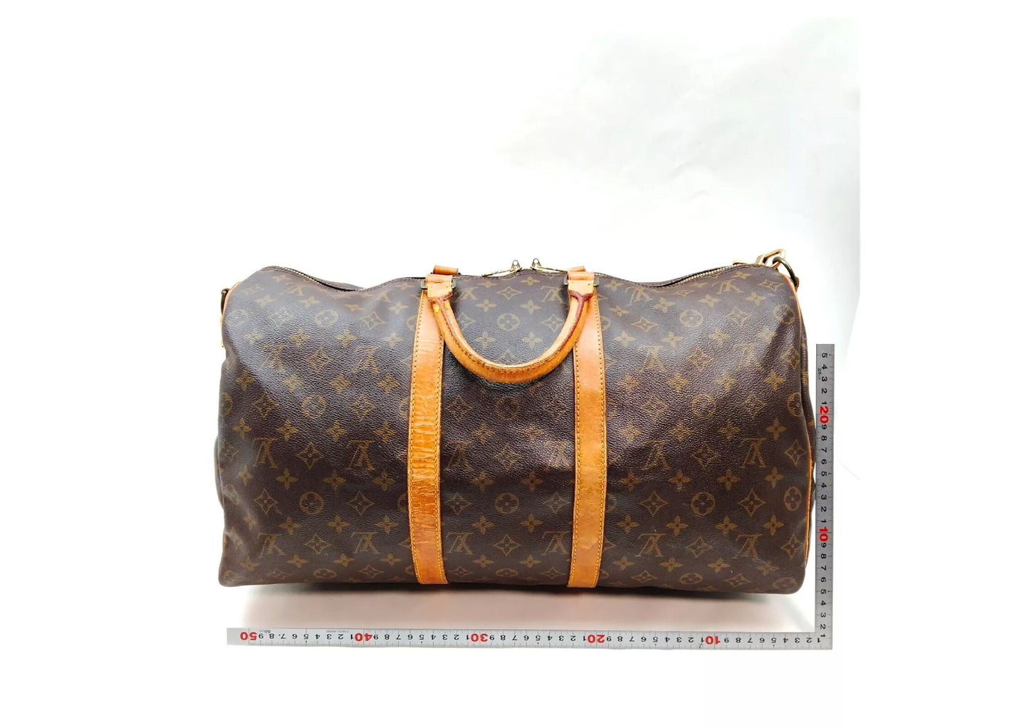 Original/Auth Louis Vuitton - Keepall Bandouliere 50 - Klassisch - Monogramm