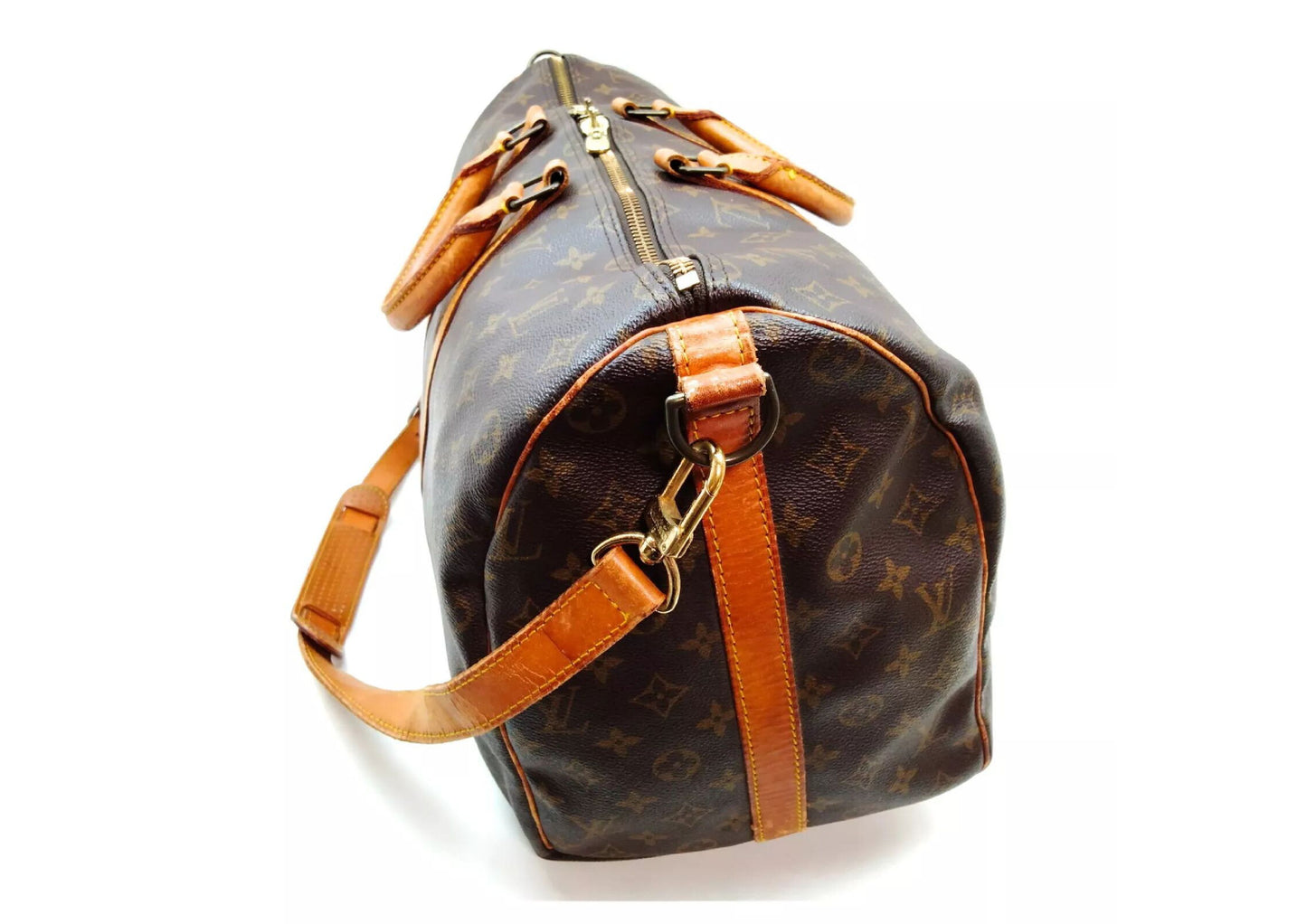 Original/Auth Louis Vuitton - Keepall Bandouliere 50 - Klassisch - Monogramm