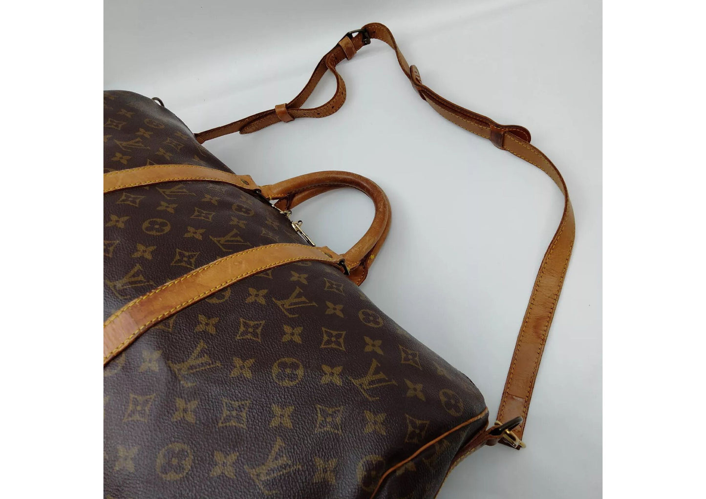 Original/Auth Louis Vuitton - Keepall Bandouliere 50 - Klassisch - Monogramm