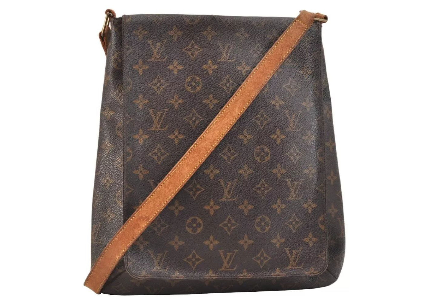 Original/Auth Louis Vuitton - Musette Schultertasche - Klassisch - Monogramm