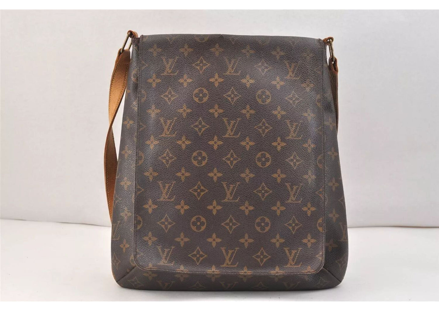 Original/Auth Louis Vuitton - Musette Schultertasche - Klassisch - Monogramm