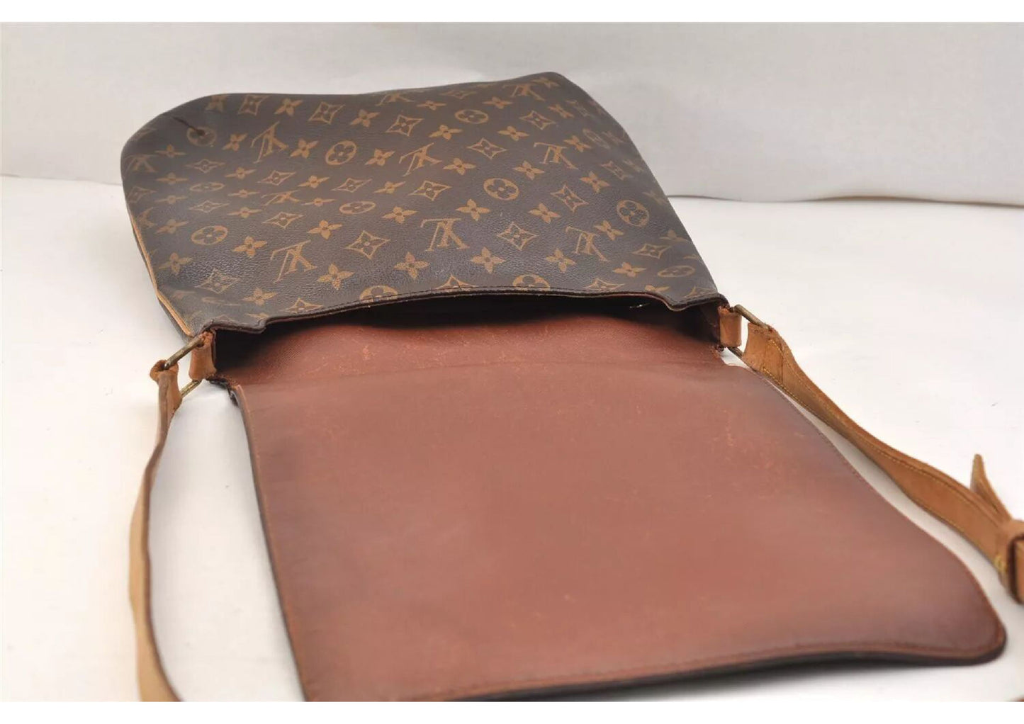 Original/Auth Louis Vuitton - Musette Schultertasche - Klassisch - Monogramm