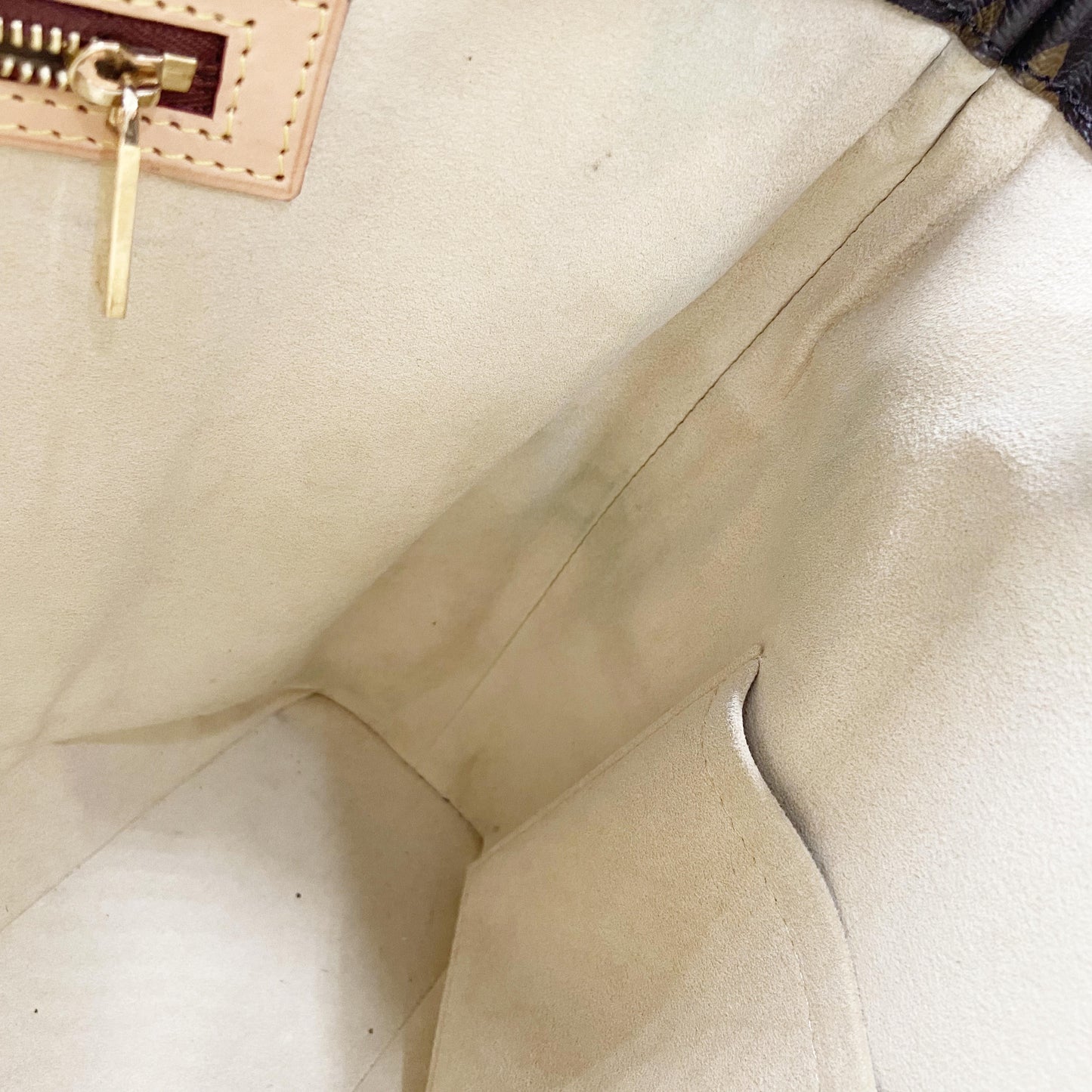 Original/Auth Louis Vuitton - Luco Shopper Schultertasche - Klassisch - Monogramm