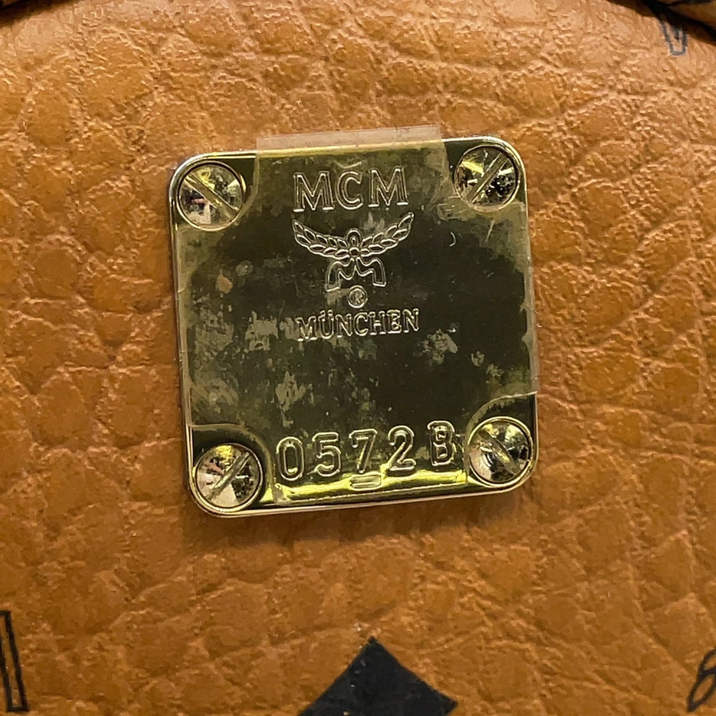 Original/Auth MCM - Vintage Visetos Rucksack - Monogramm Canvas