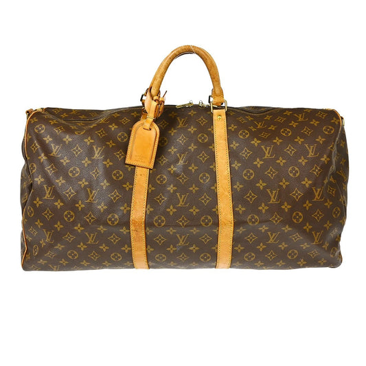 Original/Auth Louis Vuitton - Keepall 60 Bandouliere - Klassisch - Monogramm