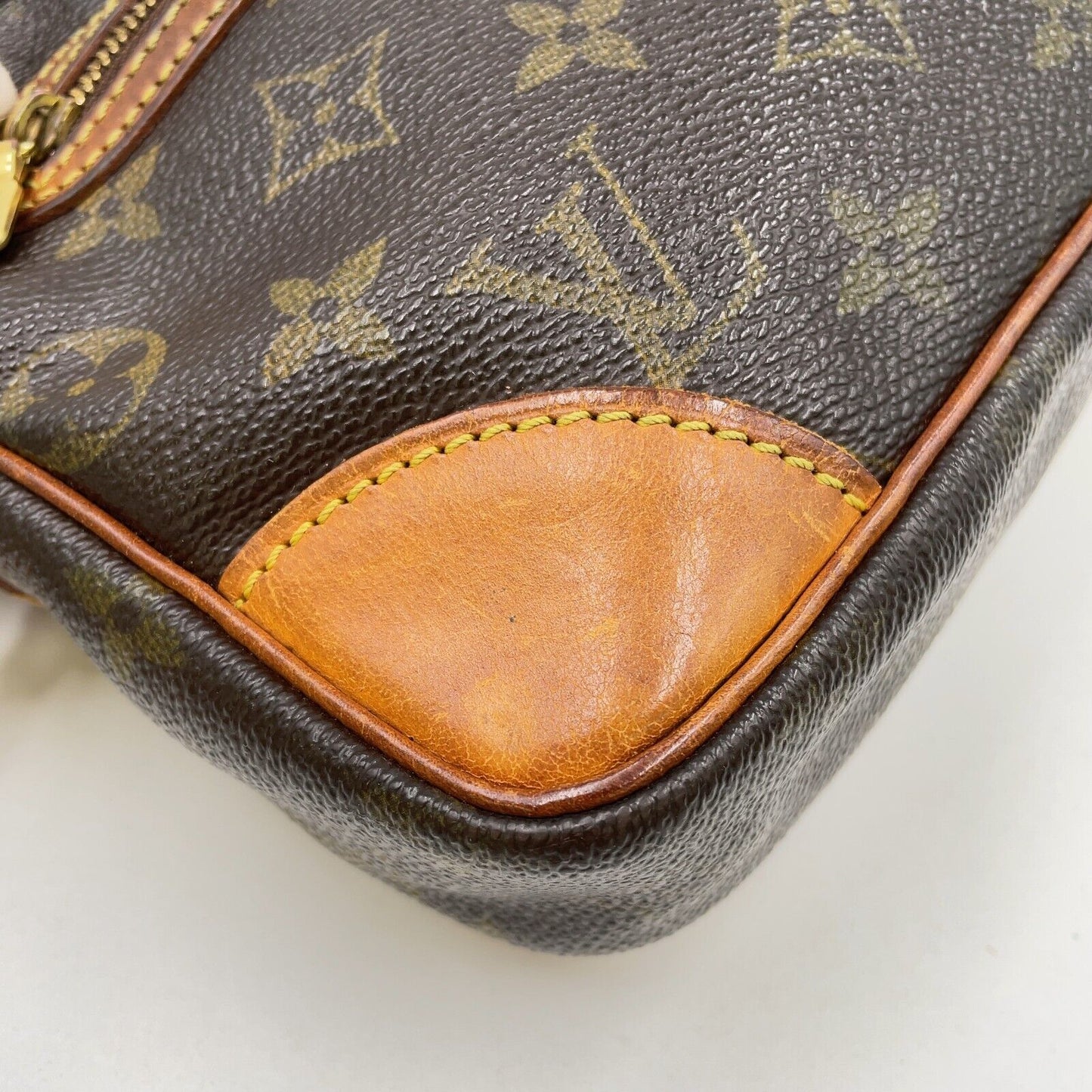 Original/Auth Louis Vuitton - Marly Dragonne GM Clutch Bag - Klassisch - Monogramm