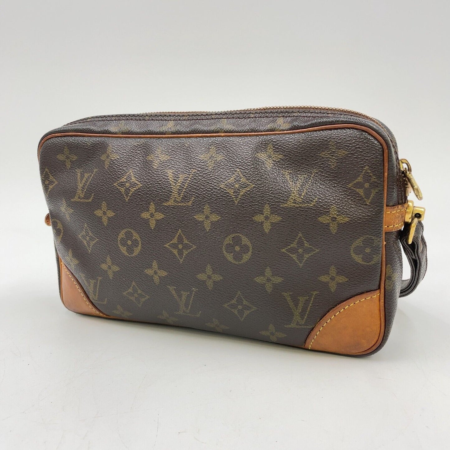 Original/Auth Louis Vuitton - Marly Dragonne GM Clutch Bag - Klassisch - Monogramm