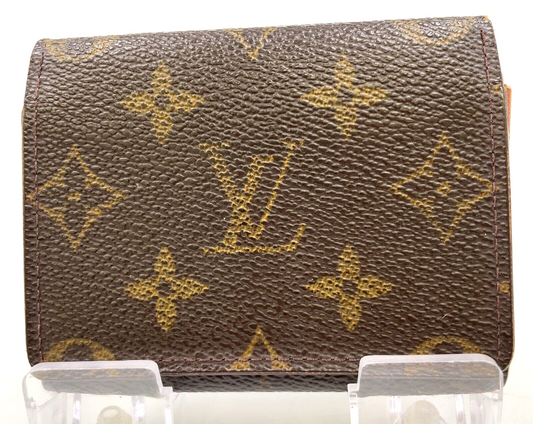 Original/Auth Louis Vuitton - Anvelop Card Case - Klassisch - Monogramm