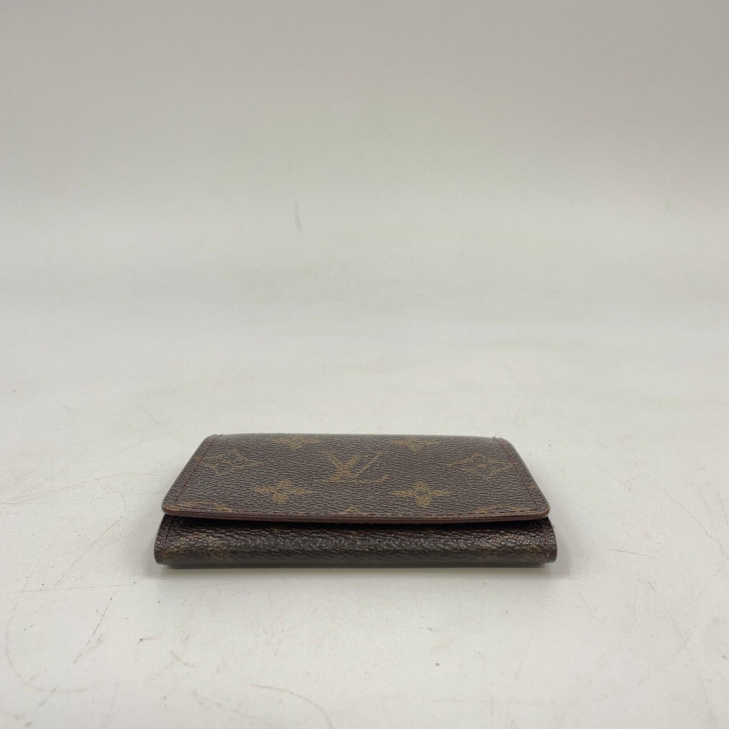 Original/Auth Louis Vuitton - Anvelop Card Case - Klassisch - Monogramm