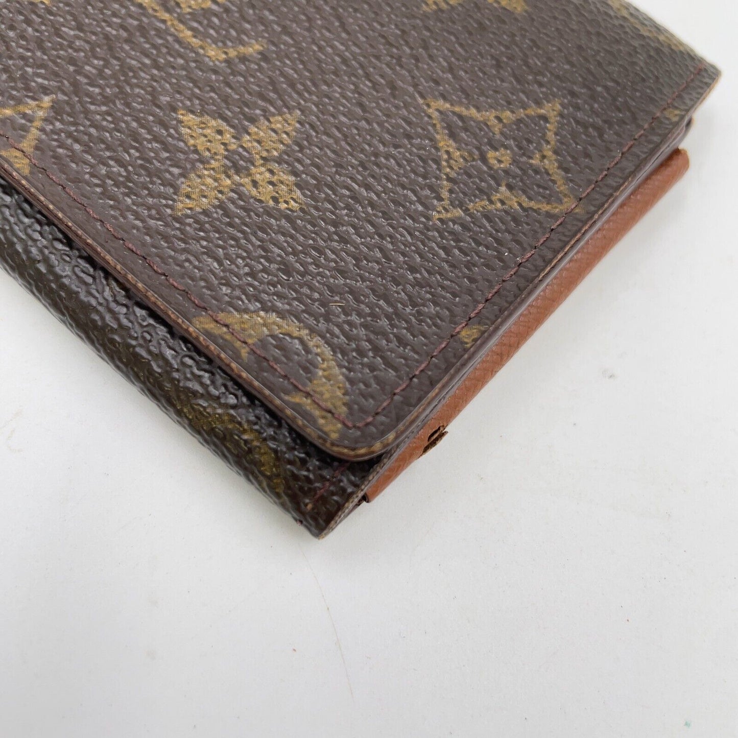 Original/Auth Louis Vuitton - Anvelop Card Case - Klassisch - Monogramm