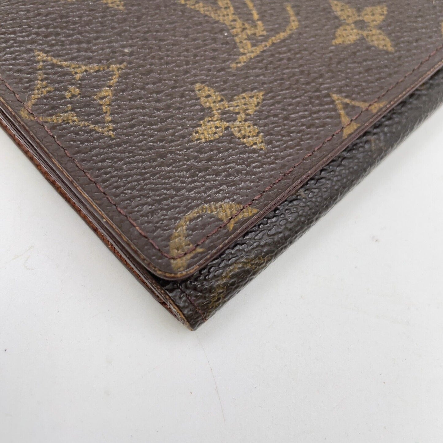 Original/Auth Louis Vuitton - Anvelop Card Case - Klassisch - Monogramm