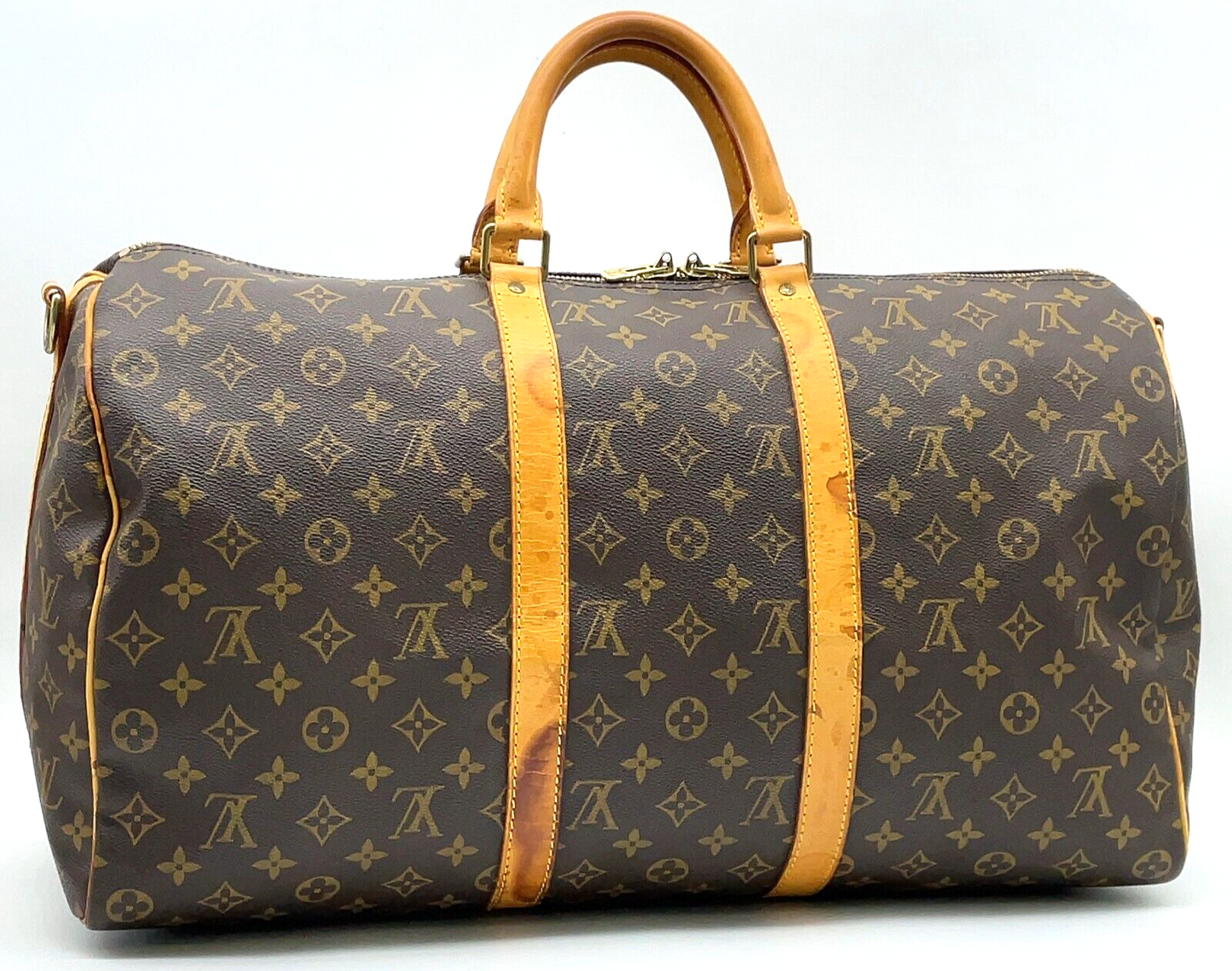 Original/Auth Louis Vuitton - Keepall Bandouliere 50 - Klassisch - Monogramm