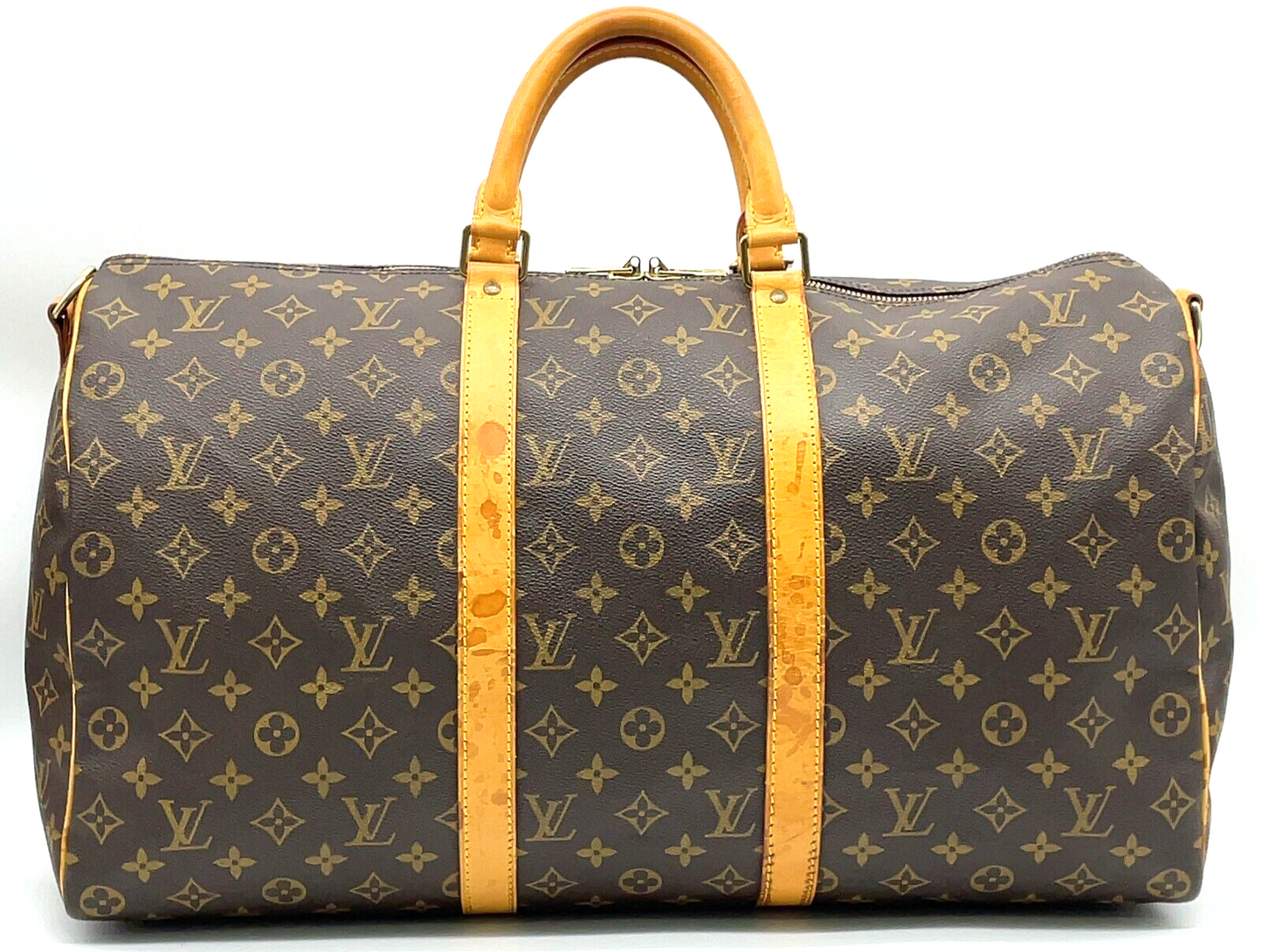 Original/Auth Louis Vuitton - Keepall Bandouliere 50 - Klassisch - Monogramm