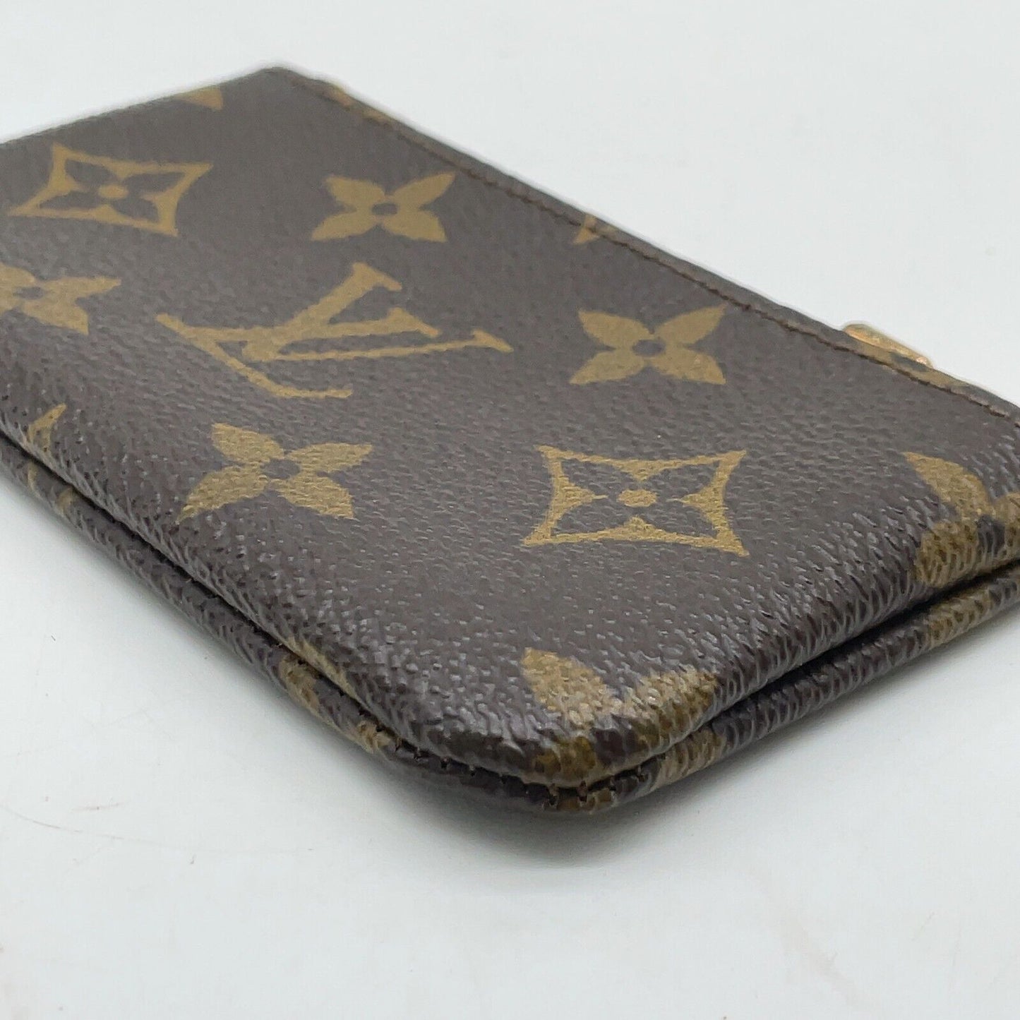 Original/Auth Louis Vuitton - Pochette Cles Hook Wallet - Klassisch - Monogramm