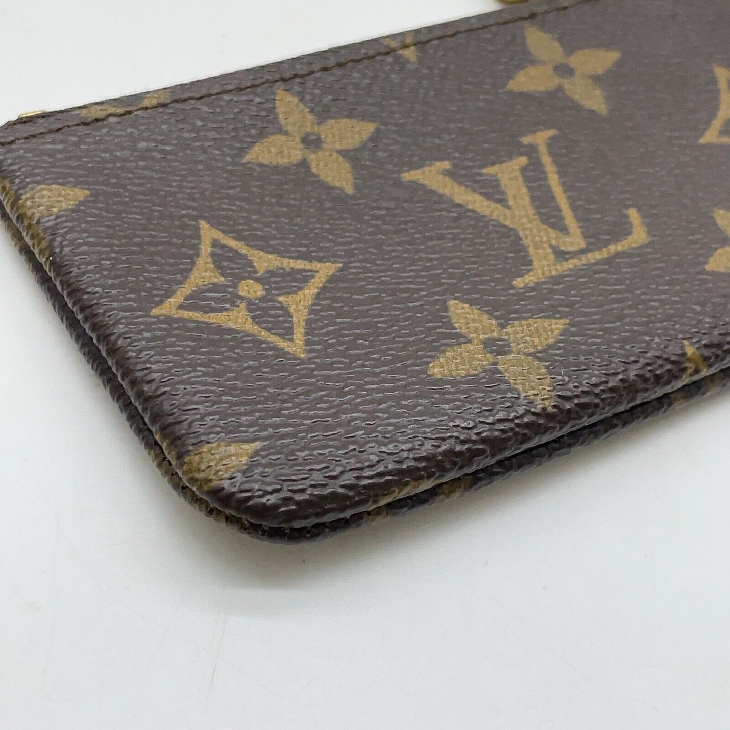 Original/Auth Louis Vuitton - Pochette Cles Hook Wallet - Klassisch - Monogramm