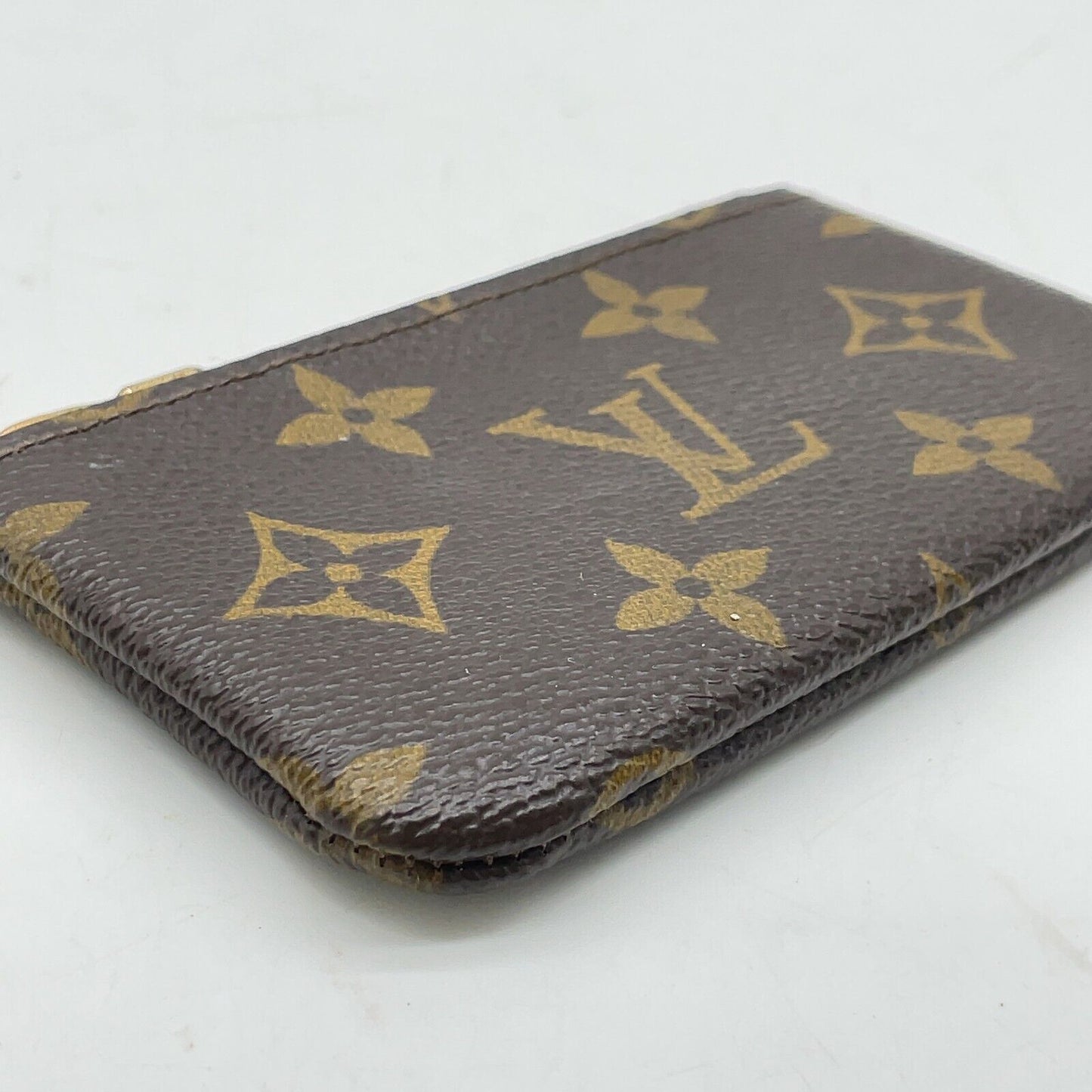 Original/Auth Louis Vuitton - Pochette Cles Hook Wallet - Klassisch - Monogramm