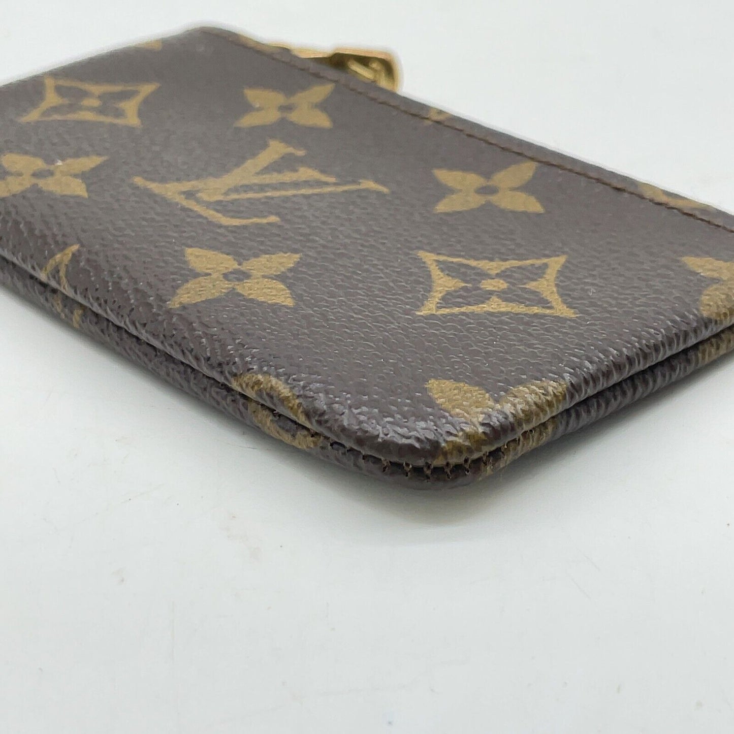 Original/Auth Louis Vuitton - Pochette Cles Hook Wallet - Klassisch - Monogramm