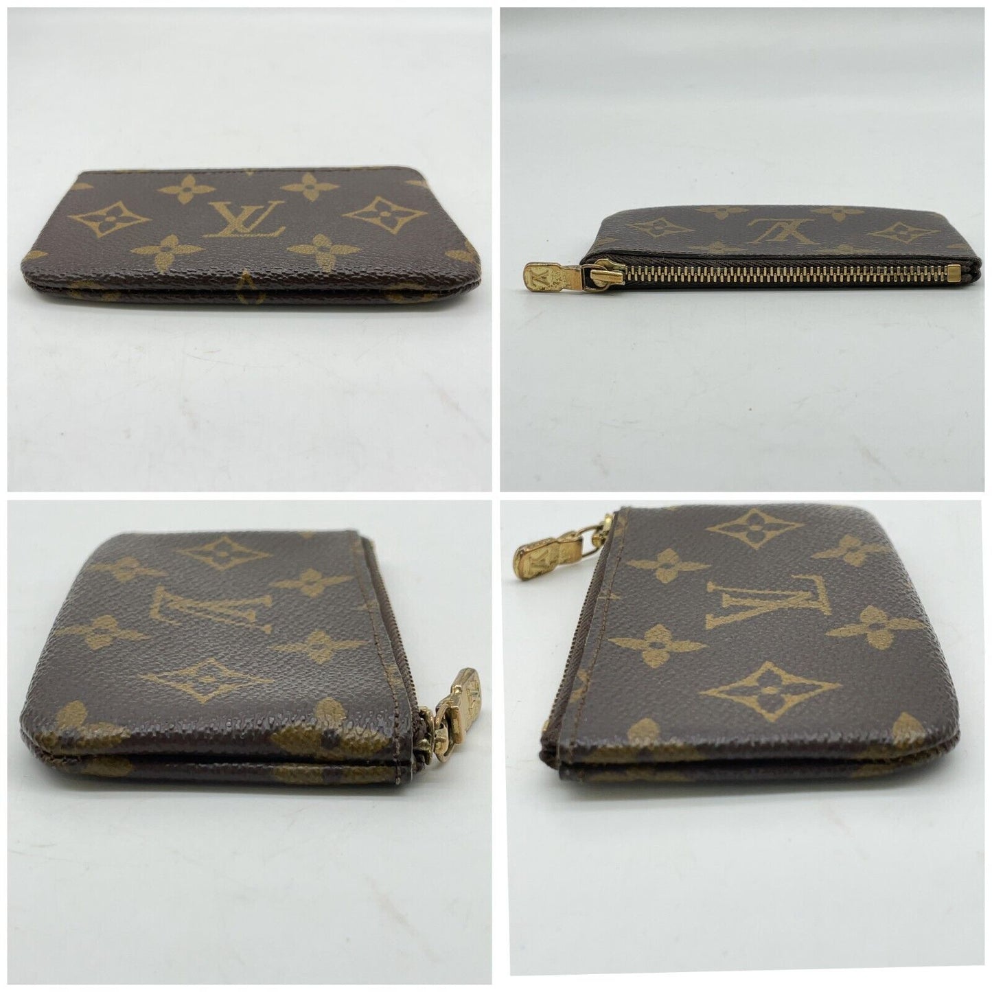 Original/Auth Louis Vuitton - Pochette Cles Hook Wallet - Klassisch - Monogramm