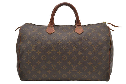 Original/Auth Louis Vuitton - Speedy 35 Handtasche - Klassisch - Monogramm