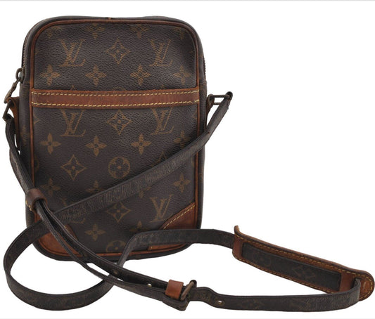 Original/Auth Louis Vuitton - Donau Umhängetasche - Klassisch - Monogramm