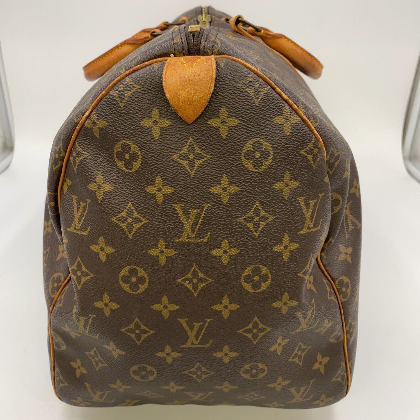 Original/Auth Louis Vuitton - Keepall 55 Boston Tasche - Klassisch - Monogramm