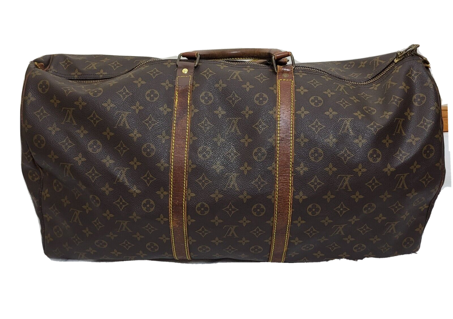 Original/Auth Louis Vuitton -  Monogramm Keepall 60 - Klassisch - Monogramm