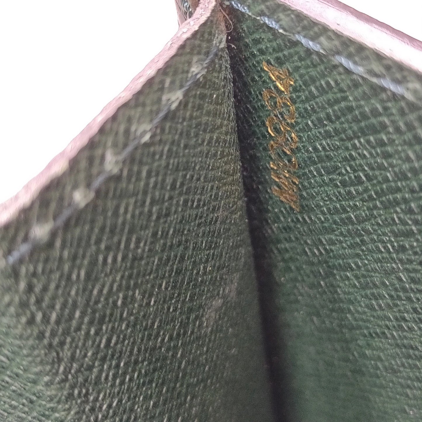 Original/Auth Louis Vuitton - Moskova Business Bag - Klassisch - Grün Taiga