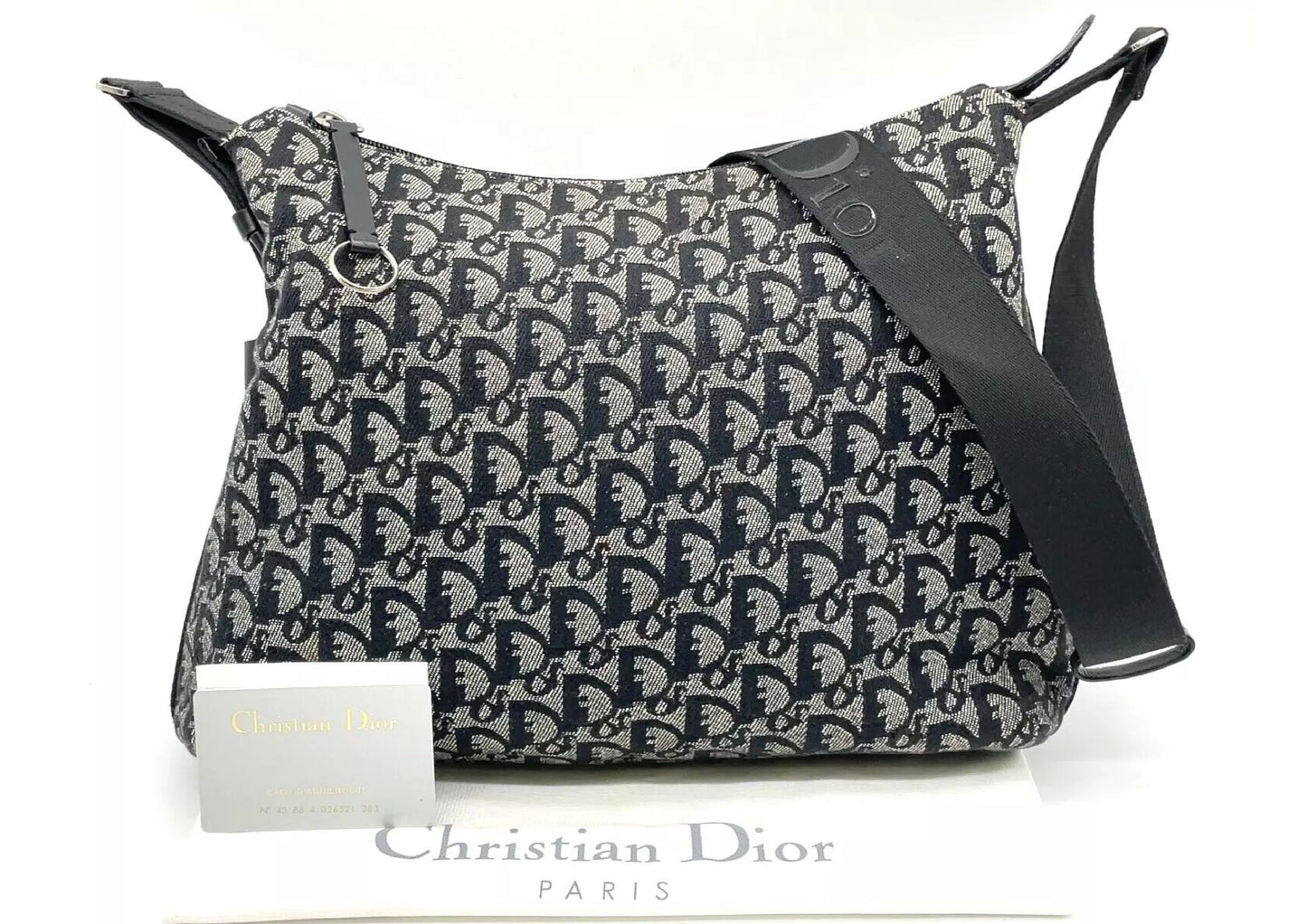 Original/Auth Christian Dior - Trotter Crossbody Umhängetasche - Klassisch - Dior Muster