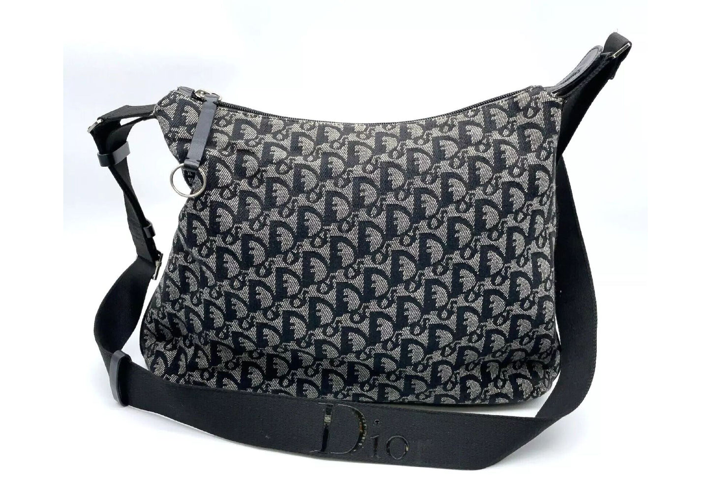 Original/Auth Christian Dior - Trotter Crossbody Umhängetasche - Klassisch - Dior Muster
