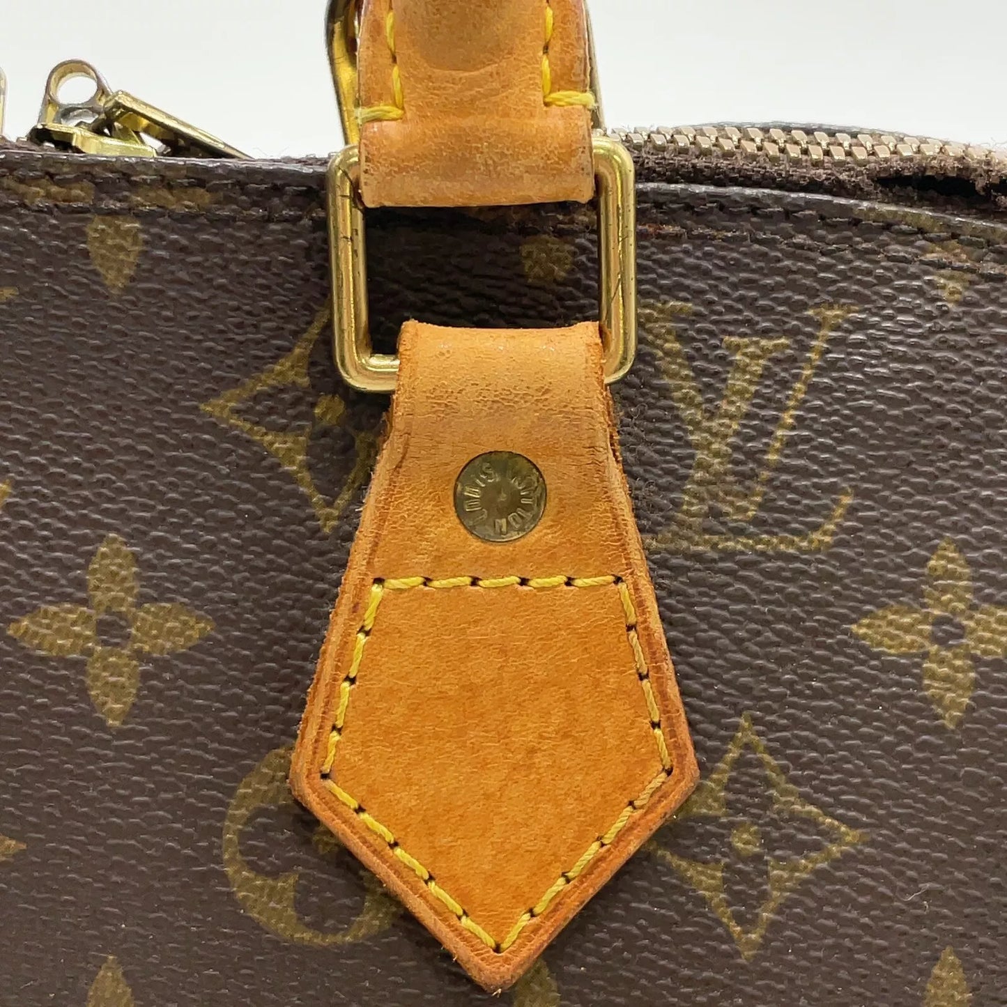 Original/Auth Louis Vuitton - Alma PM Handtasche - Klassisch - Monogramm