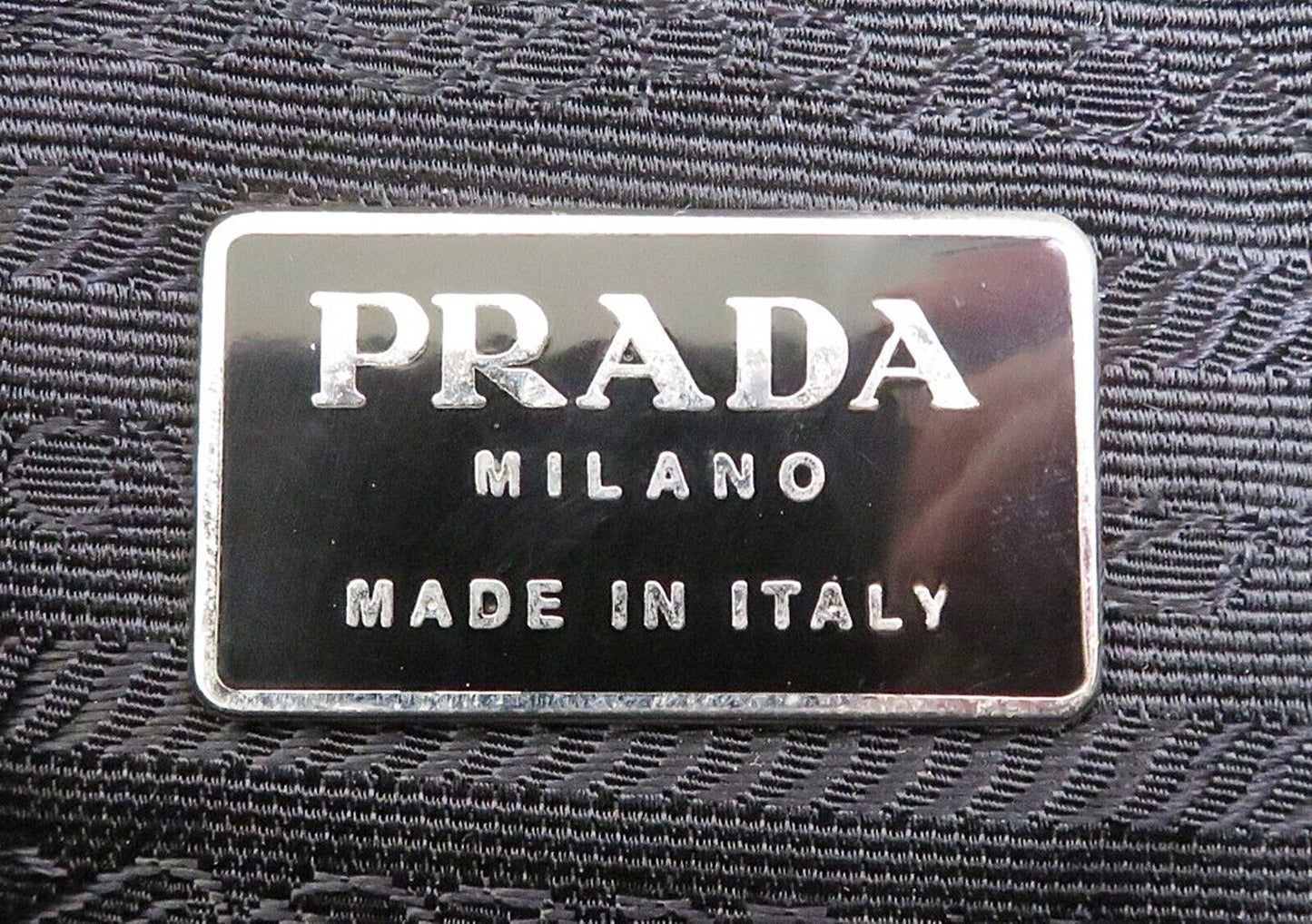 Original/Auth Prada - Tote Hand Bag Tasche - Klassisch - Nylon - Grün