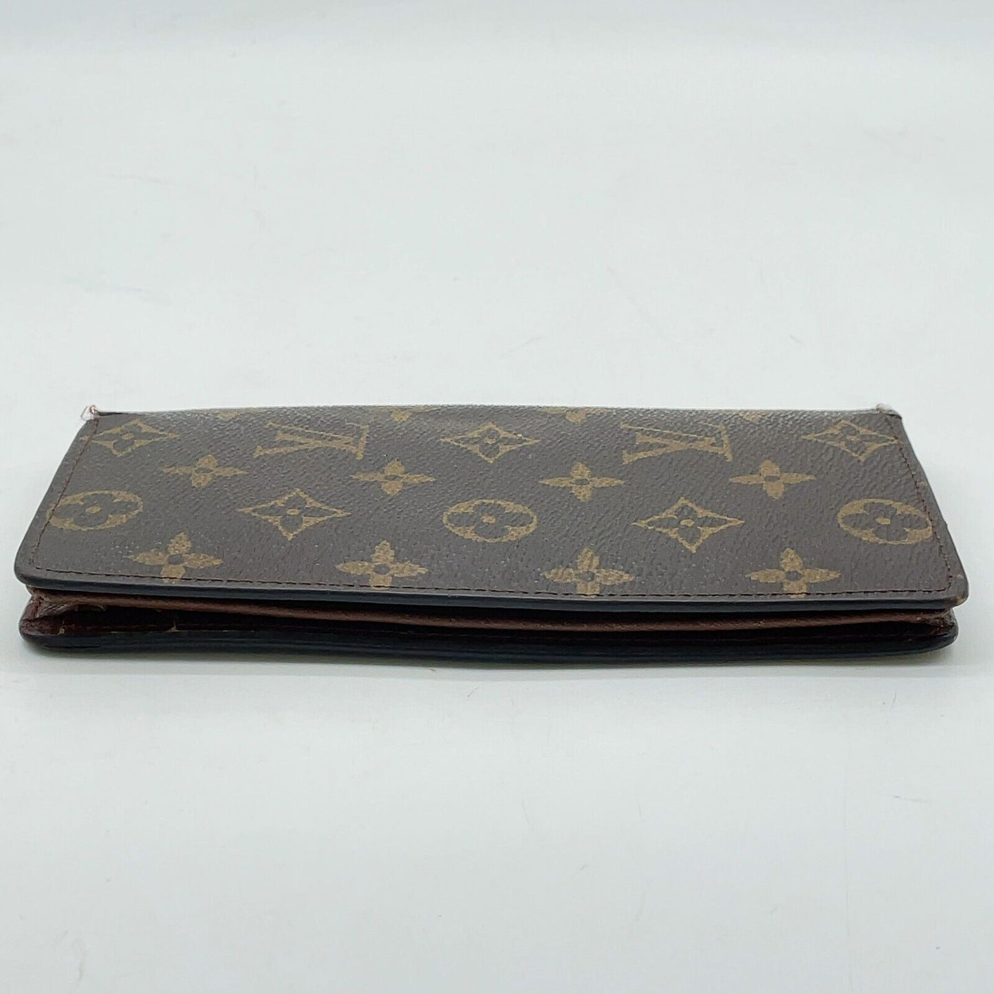 Original/Auth Louis Vuitton - Porte Cult Credi Bi-Fold Geldbörse - Klassisch - Monogramm