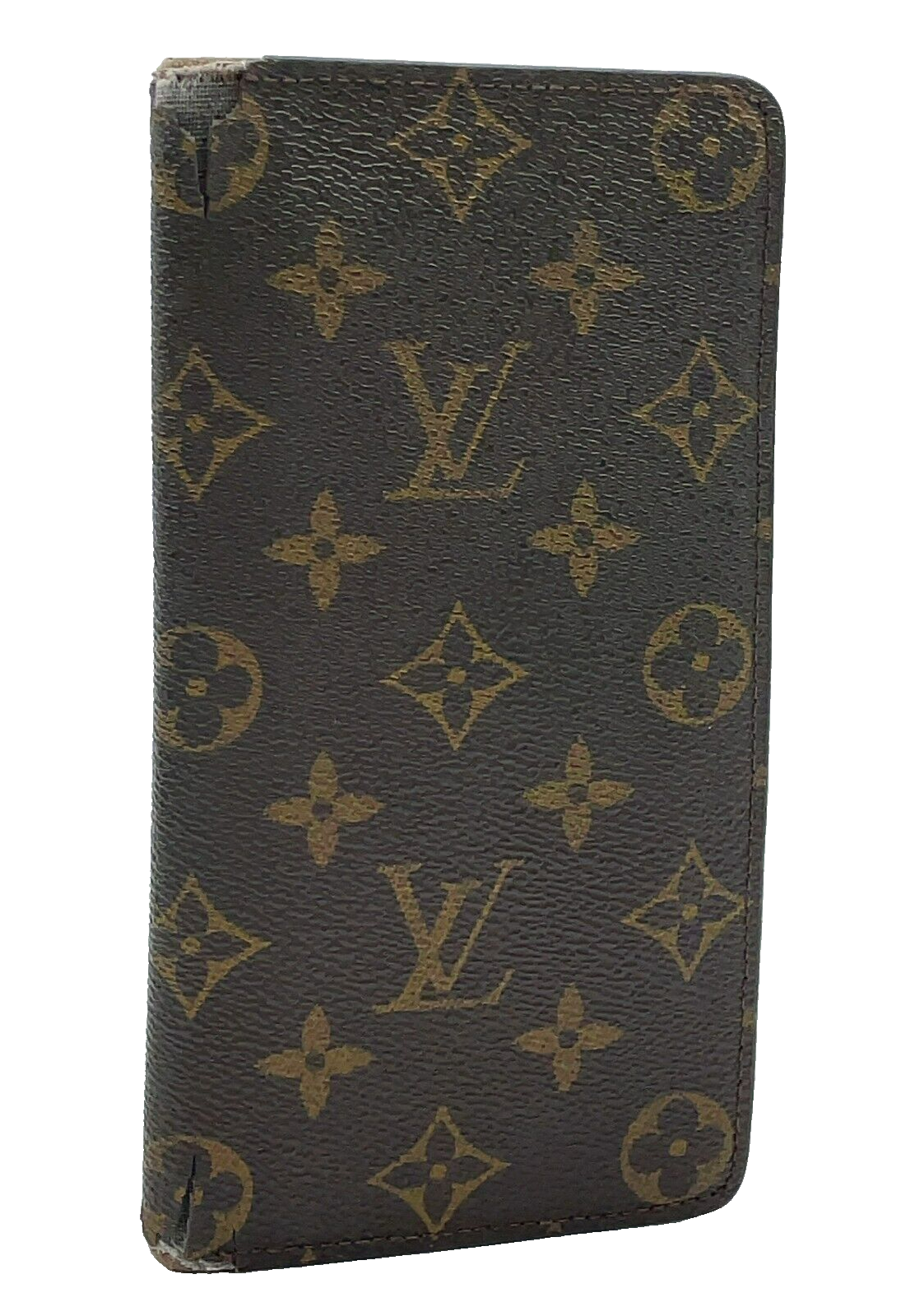 Original/Auth Louis Vuitton - Porte Cult Credi Bi-Fold Geldbörse - Klassisch - Monogramm