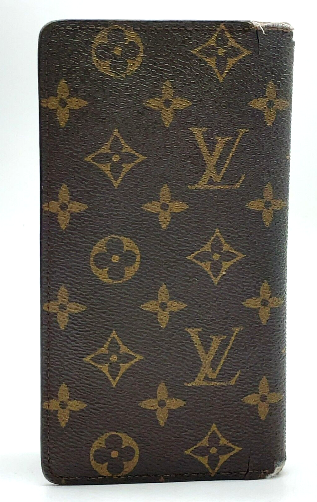 Original/Auth Louis Vuitton - Porte Cult Credi Bi-Fold Geldbörse - Klassisch - Monogramm