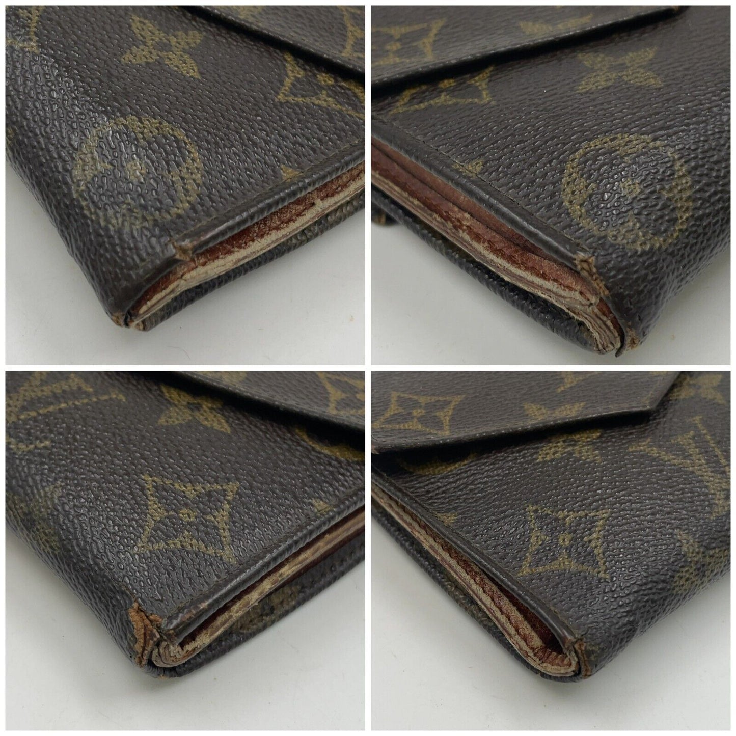 Original/Auth Louis Vuitton - Geldbörse Haken - Klassisch - Monogramm